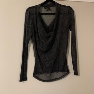 Sparkly long sleeve size S